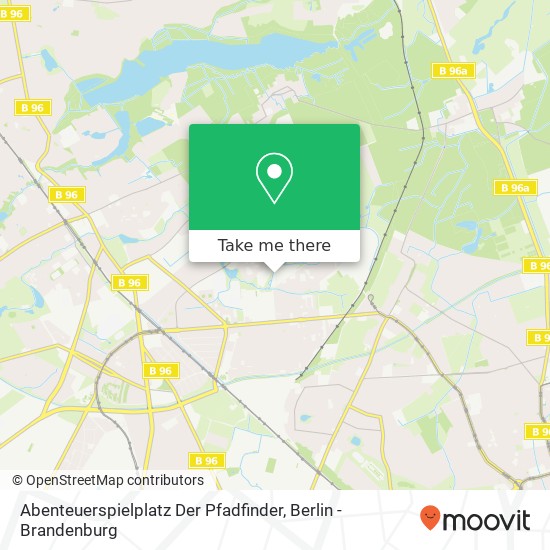 Карта Abenteuerspielplatz Der Pfadfinder