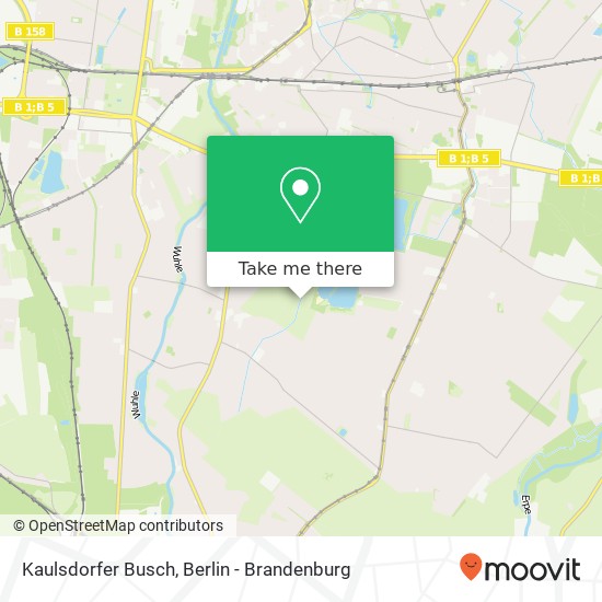 Карта Kaulsdorfer Busch
