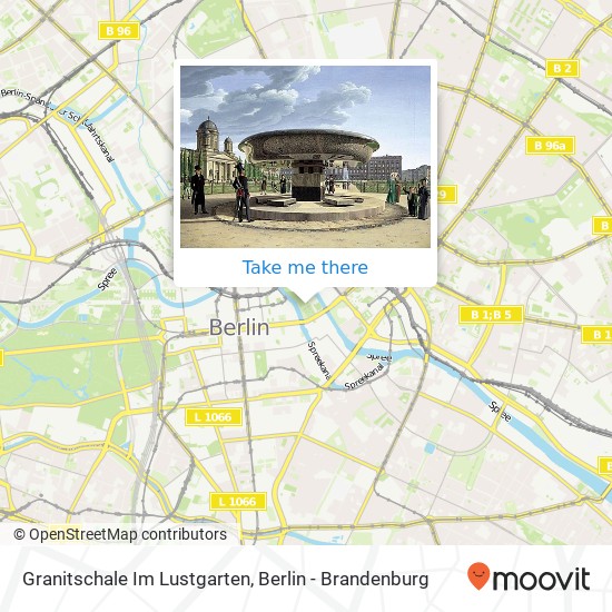 Карта Granitschale Im Lustgarten
