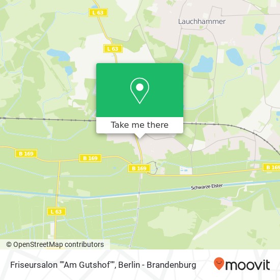 Friseursalon ""Am Gutshof"" map