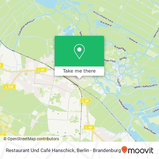 Restaurant Und Café Hanschick map