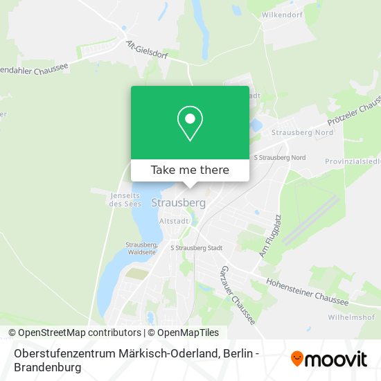 Карта Oberstufenzentrum Märkisch-Oderland