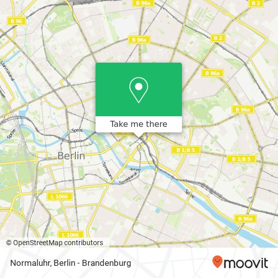 Normaluhr map