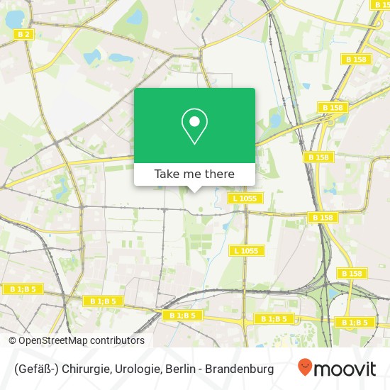 (Gefäß-) Chirurgie, Urologie map