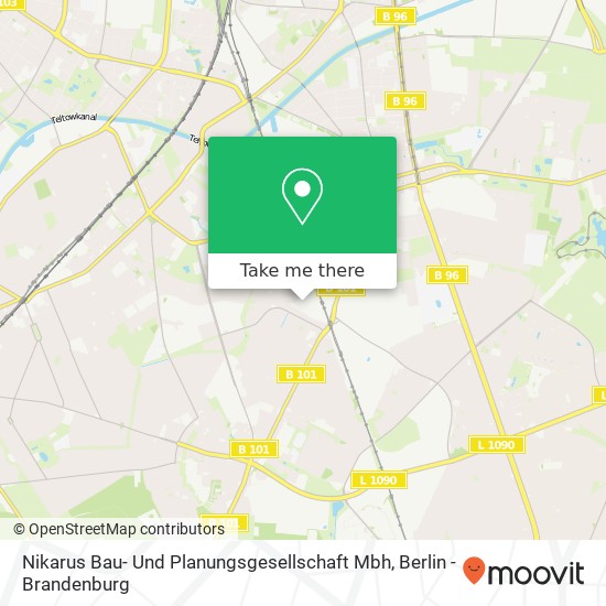 Карта Nikarus Bau- Und Planungsgesellschaft Mbh