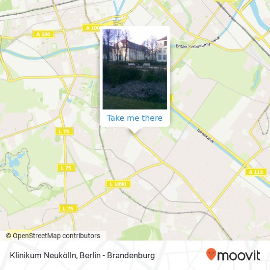 Klinikum Neukölln map