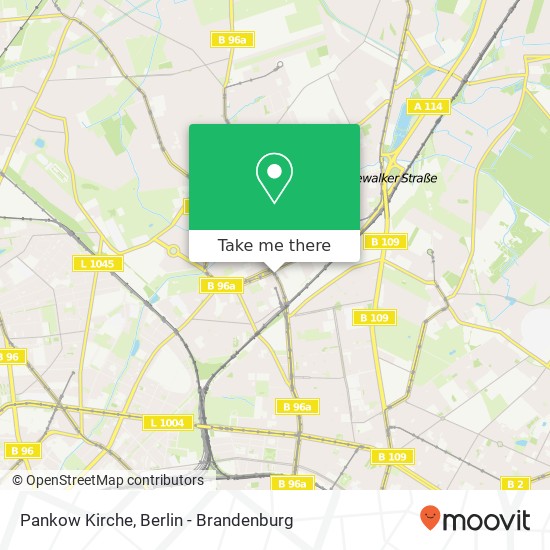 Pankow Kirche map