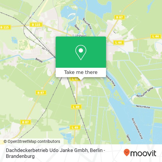 Dachdeckerbetrieb Udo Janke Gmbh map