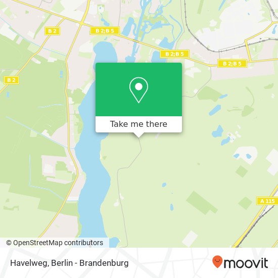 Карта Havelweg