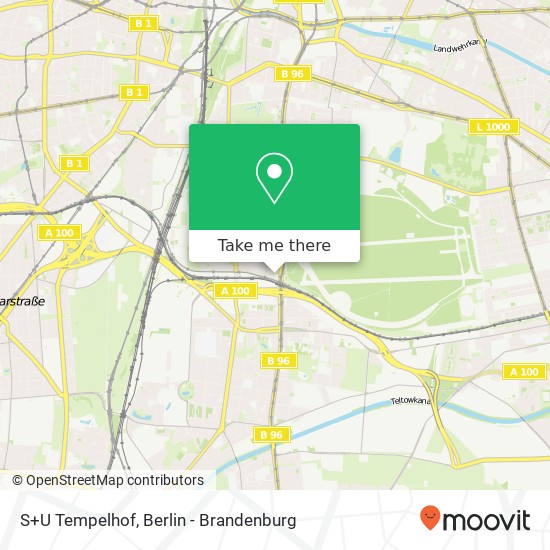 S+U Tempelhof map