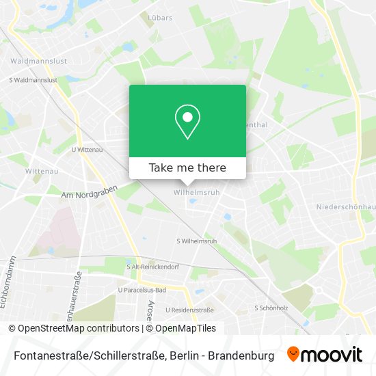 Fontanestraße/Schillerstraße map