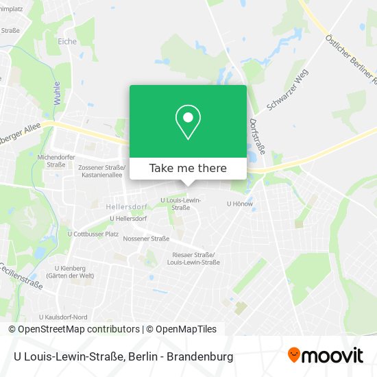 Карта U Louis-Lewin-Straße