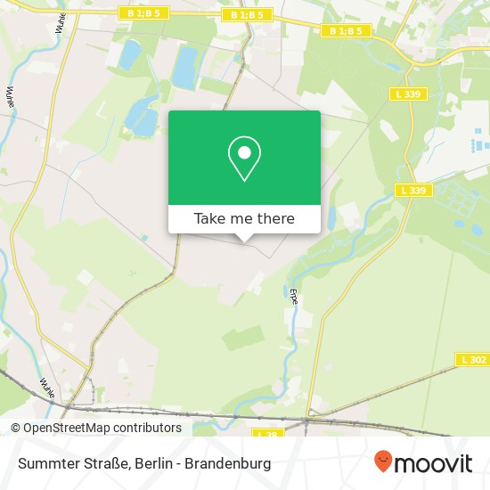 Summter Straße map