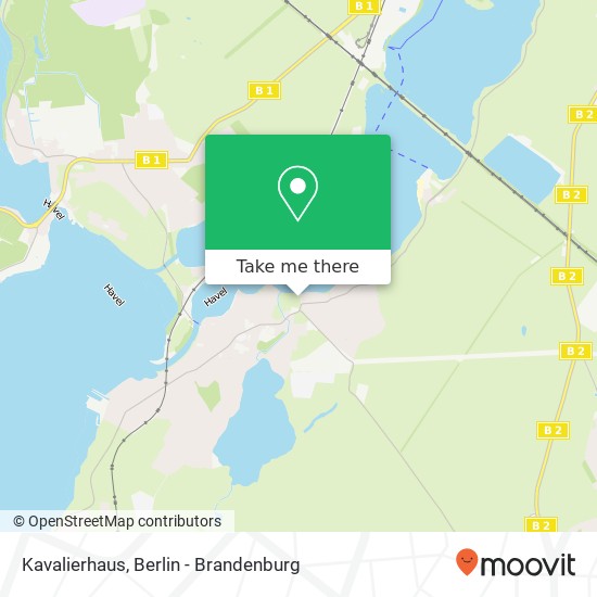 Карта Kavalierhaus