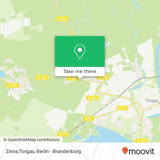 Zinna;Torgau map