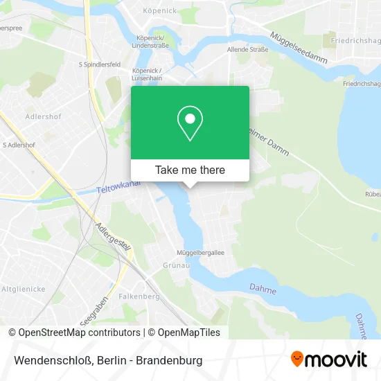 Карта Wendenschloß
