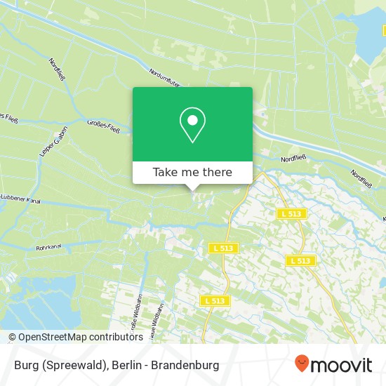 Burg (Spreewald) map