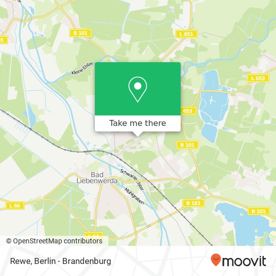 Rewe map