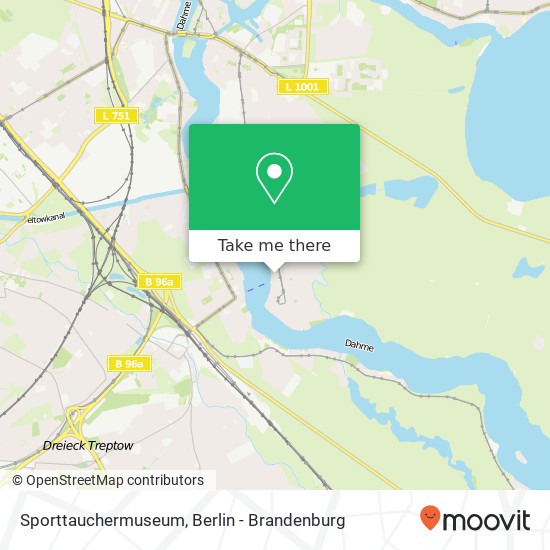 Sporttauchermuseum map