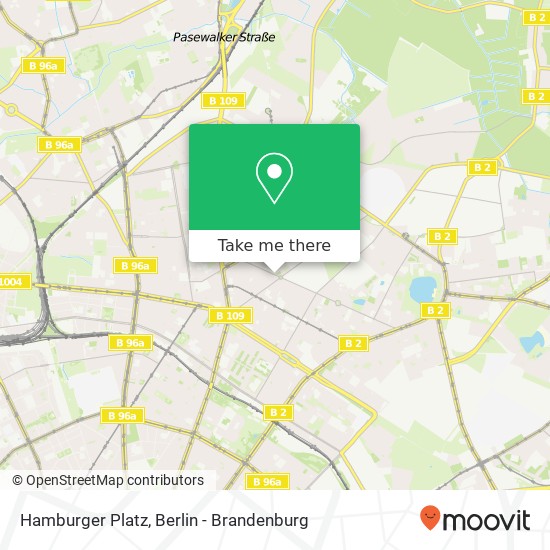 Hamburger Platz map