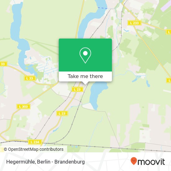 Карта Hegermühle