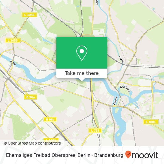 Ehemaliges Freibad Oberspree map