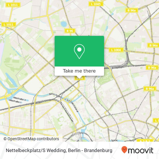 Nettelbeckplatz/S Wedding map