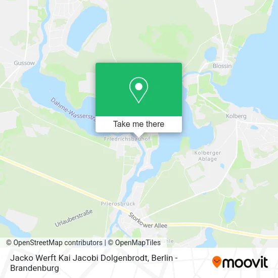 Карта Jacko Werft Kai Jacobi Dolgenbrodt