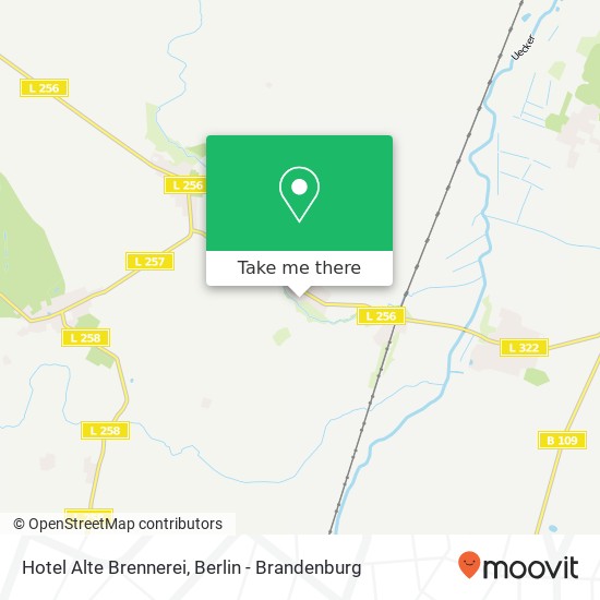 Hotel Alte Brennerei map