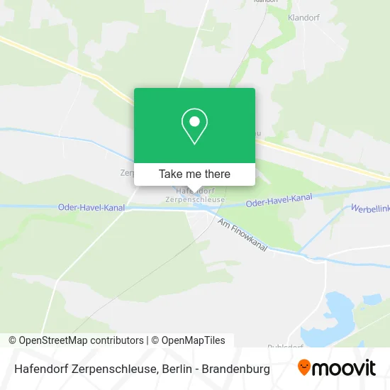 Карта Hafendorf Zerpenschleuse