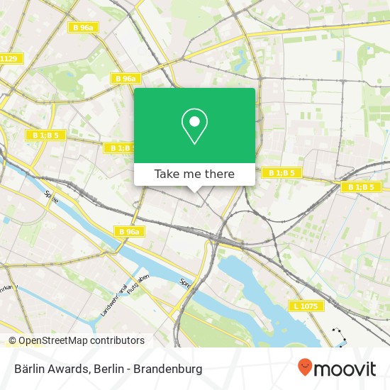 Bärlin Awards map