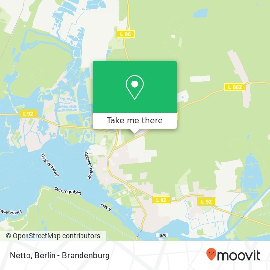 Netto map