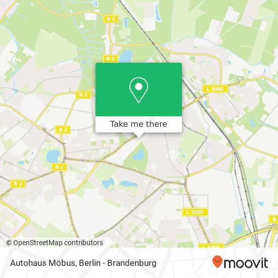 Autohaus Möbus map