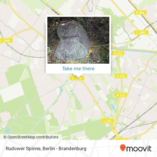 Rudower Spinne map