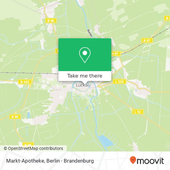 Карта Markt-Apotheke