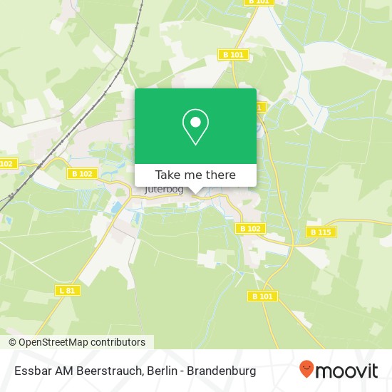 Карта Essbar AM Beerstrauch