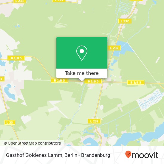 Gasthof Goldenes Lamm map