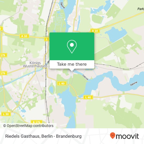 Riedels Gasthaus map