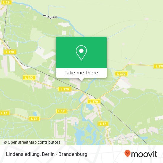 Lindensiedlung map