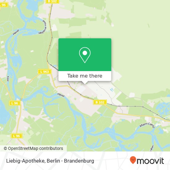 Liebig-Apotheke map