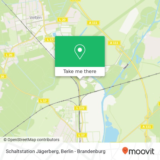 Schaltstation Jägerberg map