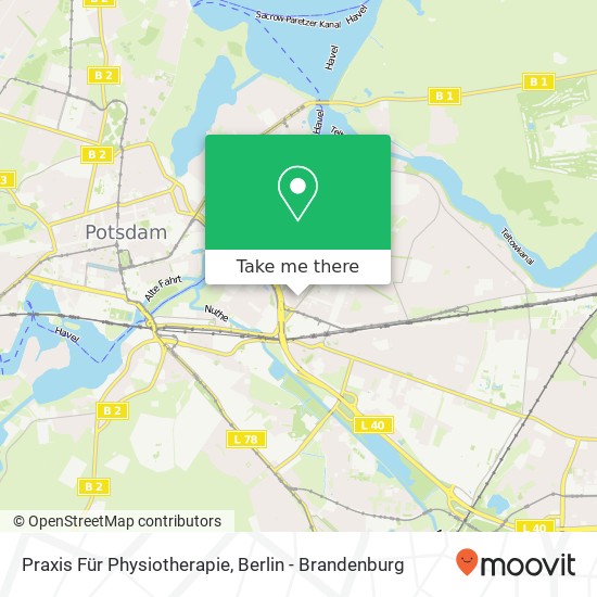 Praxis Für Physiotherapie map