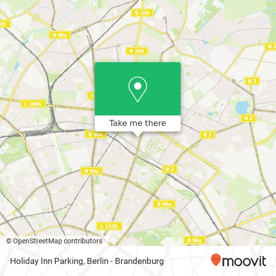 Holiday Inn Parking map