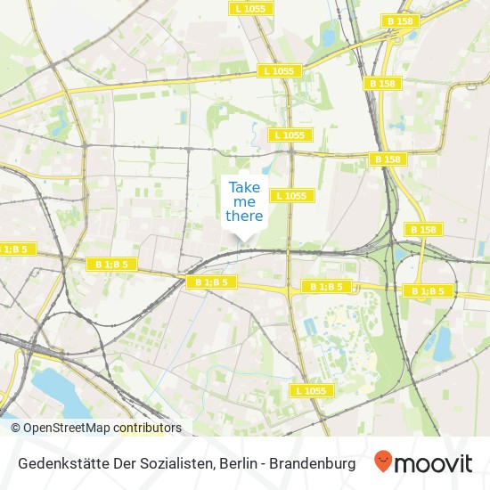 Gedenkstätte Der Sozialisten map