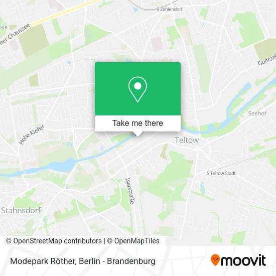 Карта Modepark Röther