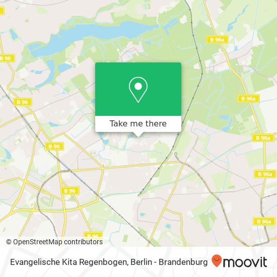 Evangelische Kita Regenbogen map