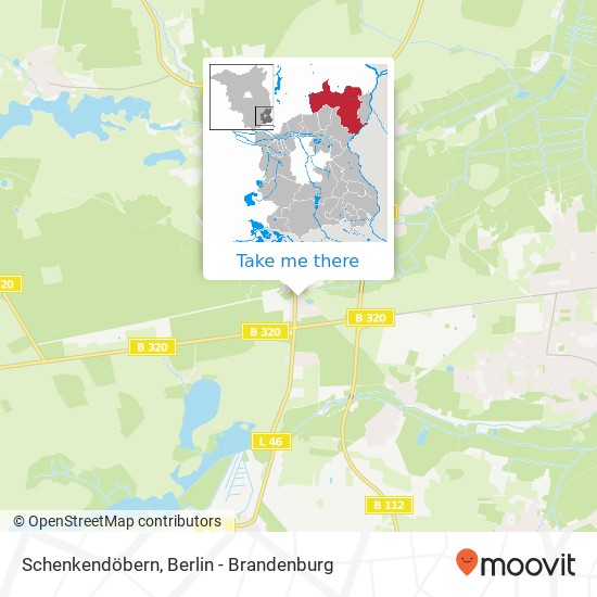 Schenkendöbern map