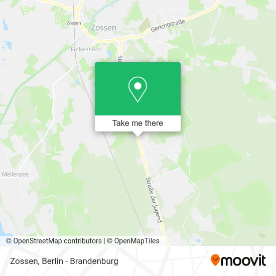 Карта Zossen