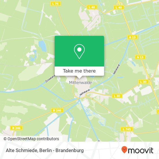 Alte Schmiede map