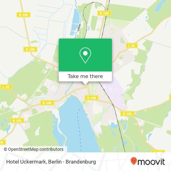 Карта Hotel Uckermark